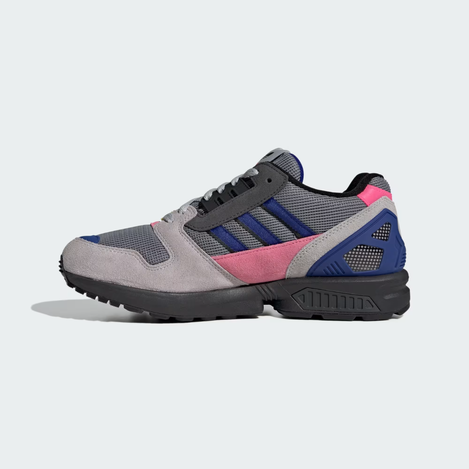 KI1377 adidas ZX 8000 Grey Three Semi Lucid Blue Lucid Pink (Men's)
