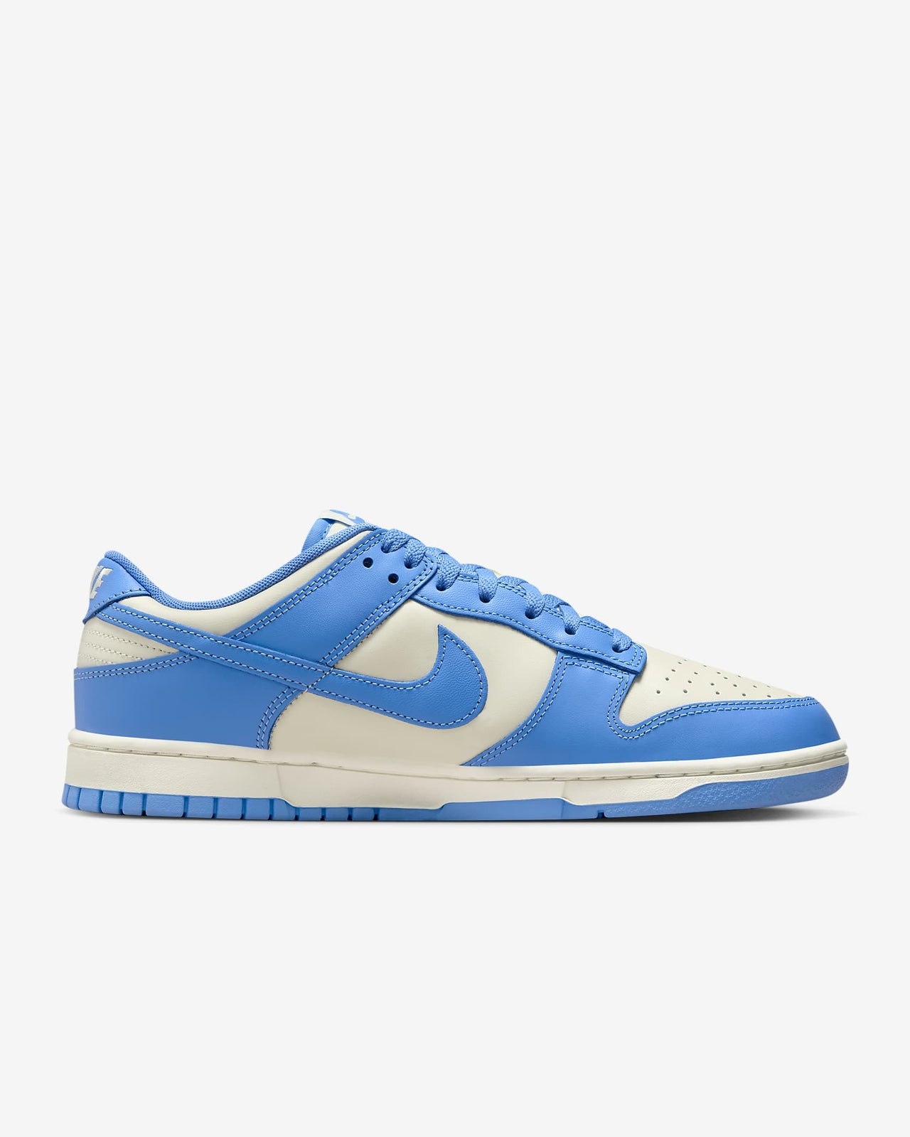 DV0833-113 Nike Dunk Low Coconut Milk Gym Red Sail University Blue (Men's)