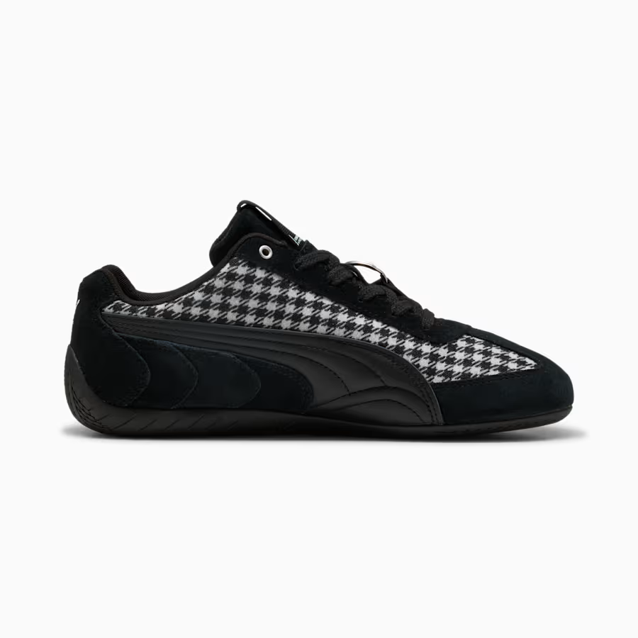 309389-01 Porsche Legacy Ã Puma Speedcat Pepita "PUMA Black/PUMA White" (Men's)