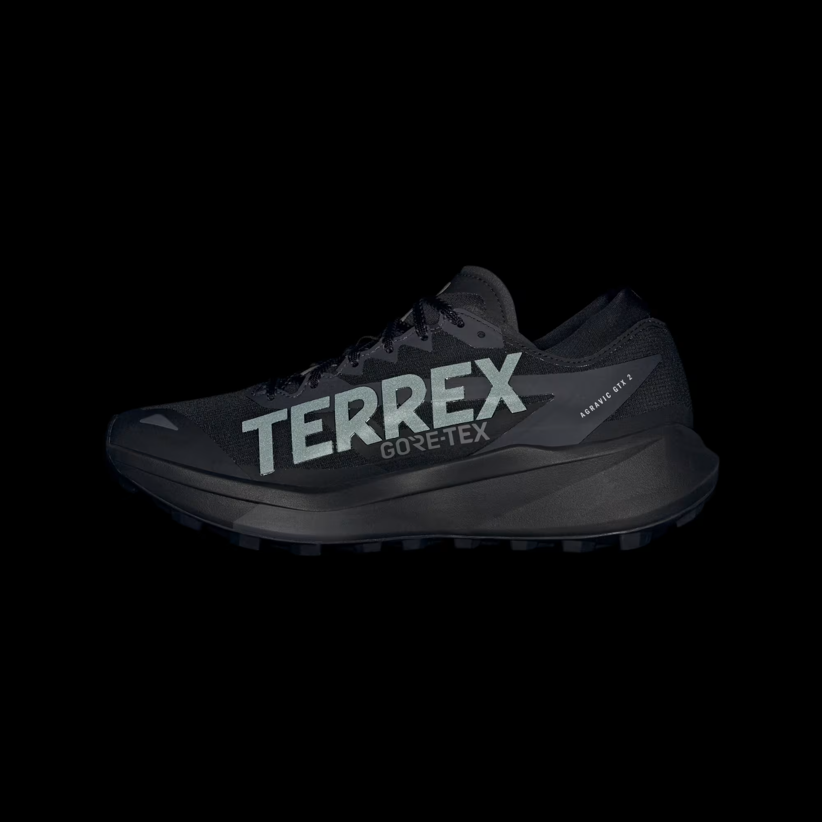 HQ5089 adidas Terrex Agravic GORE-TEX 2 Trail Running Core Blk/Grey Six (Men's)