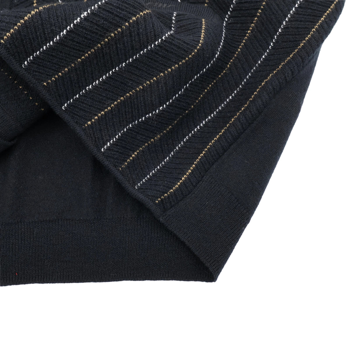 Supreme Herringbone Cardigan Black