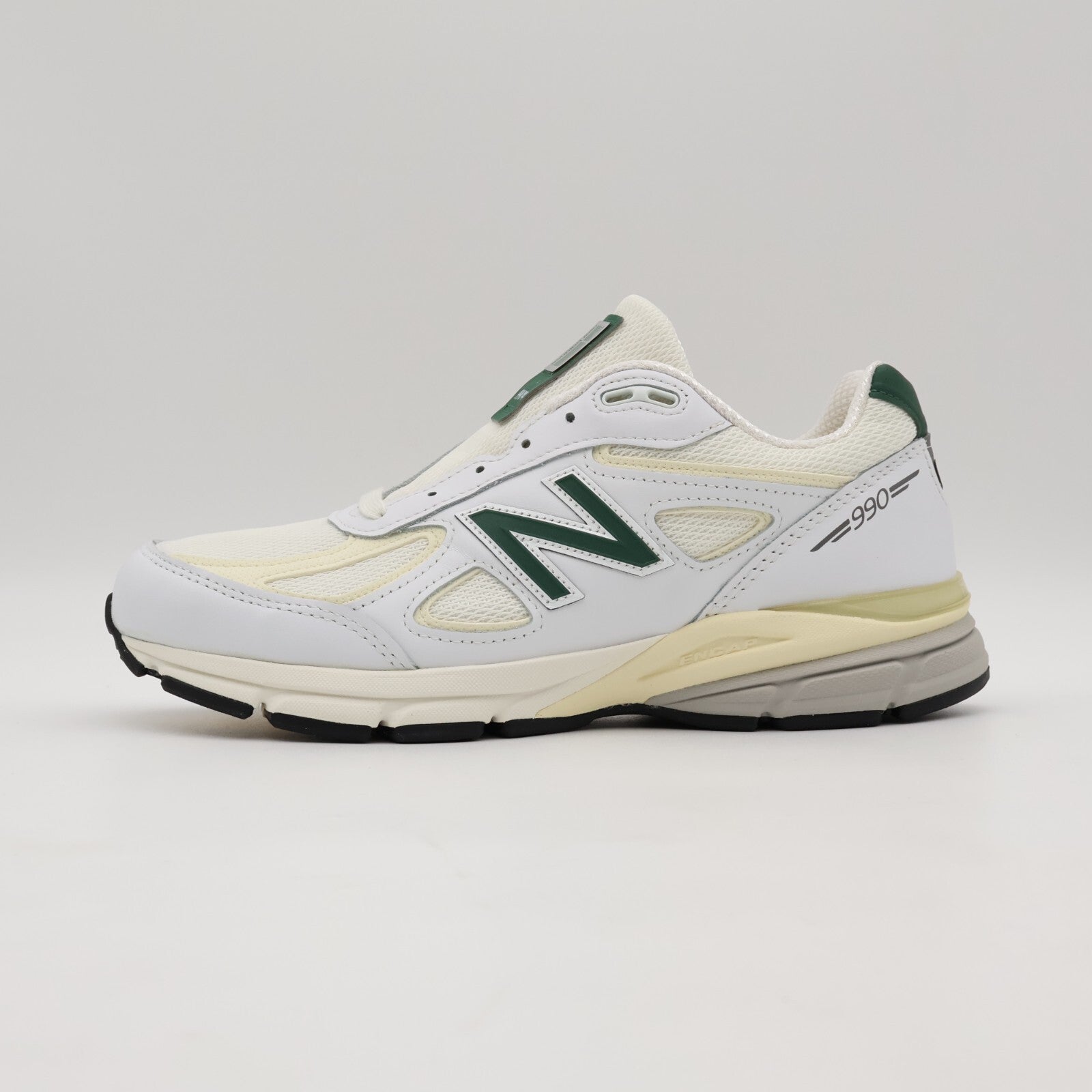 U990TC4 New Balance 990V4 White Green Made in USA (Men's)