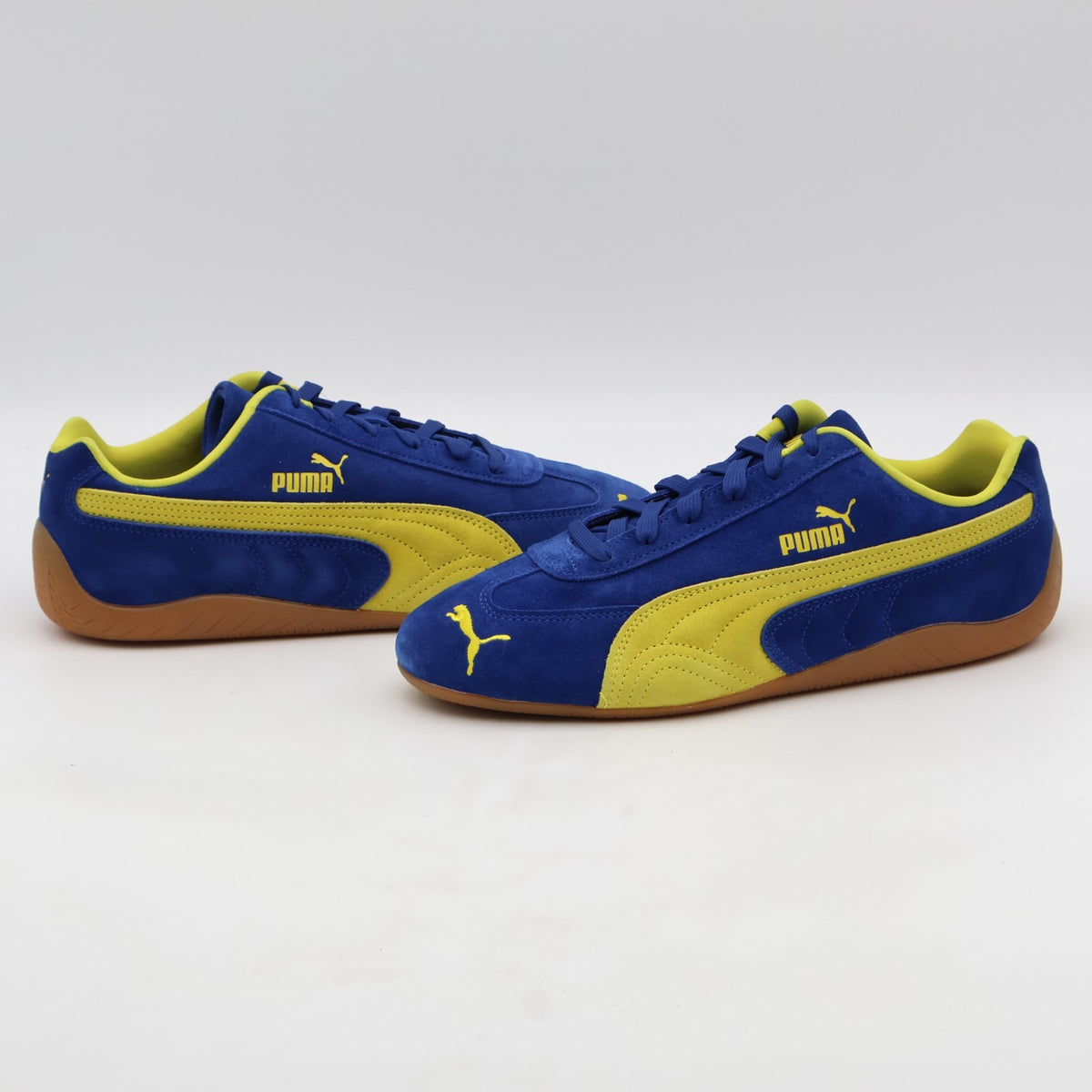 398846-44 Puma Speedcat OG Clyde Royal Pele Yellow (Men's)