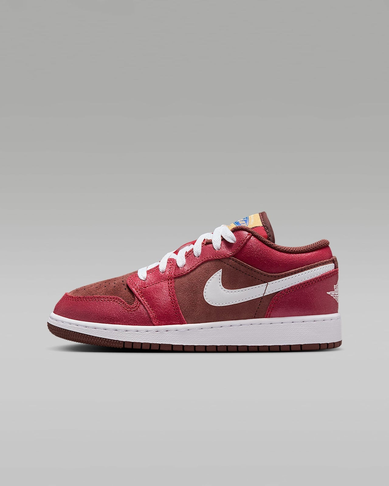 HF3202-200 Nike GS Air Jordan 1 Dark Pony Varsity Red Coconut Milk White