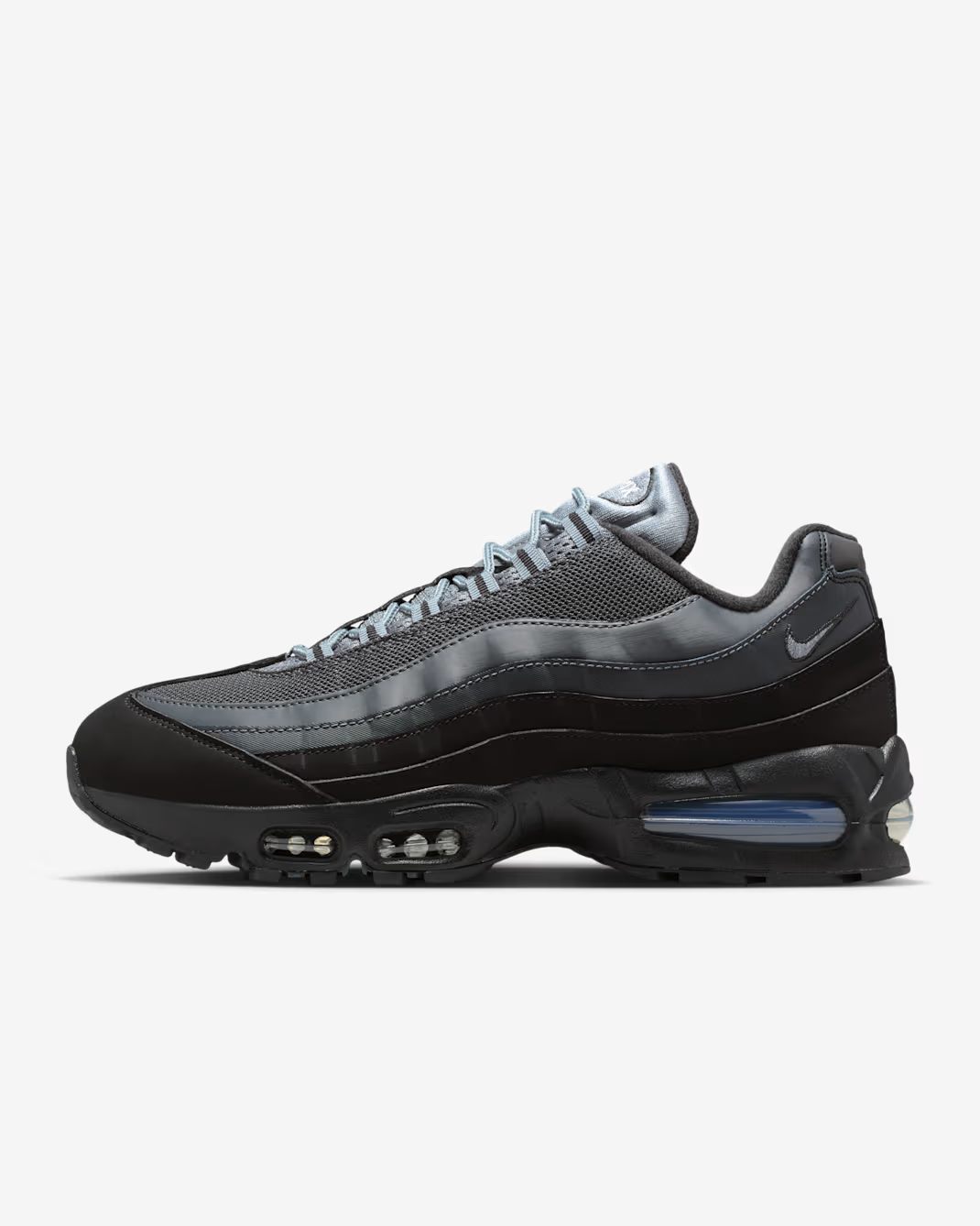 IQ0285-010 Nike Air Max 95 Big Bubble Black Lime Blast Anthracite (Men's)