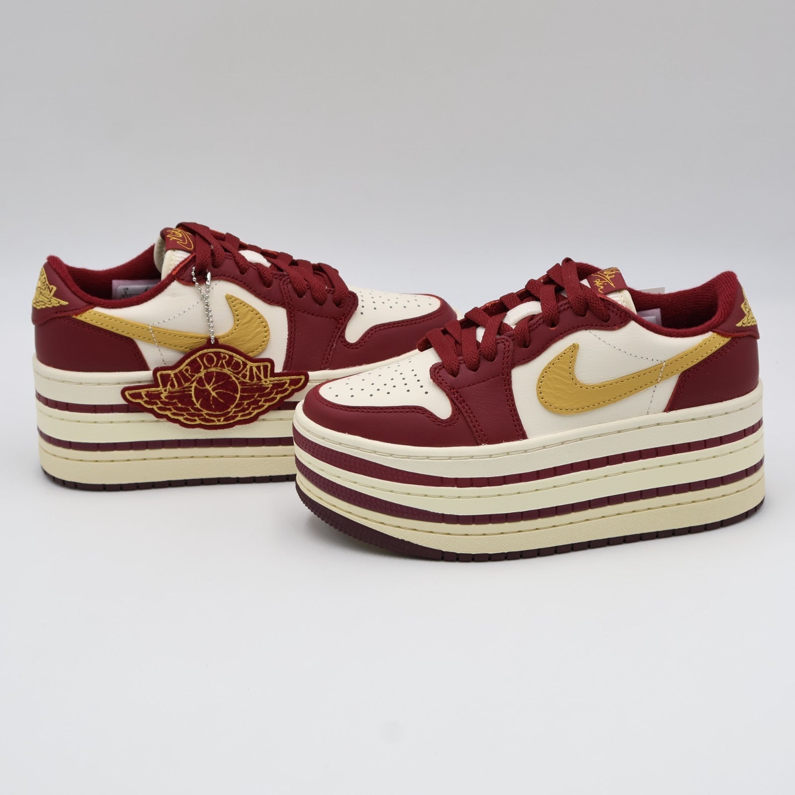HV8288-600 Nike Air Jordan 1 Triple Stack Team Red (Women's)