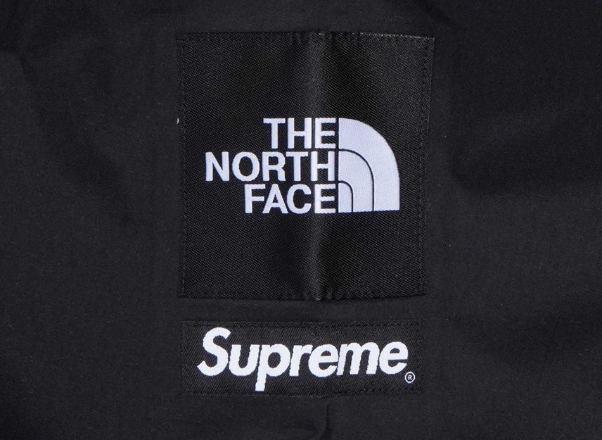 Supreme The North Face Split Taped Seam Shell Jacket Black