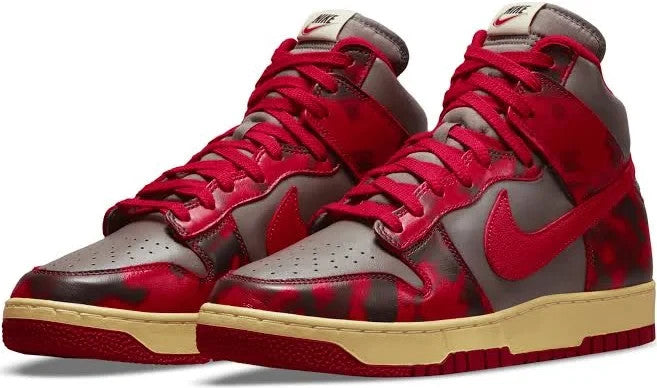 DD9404-600 Nike Dunk High "Red Acid Wash" (Men's)