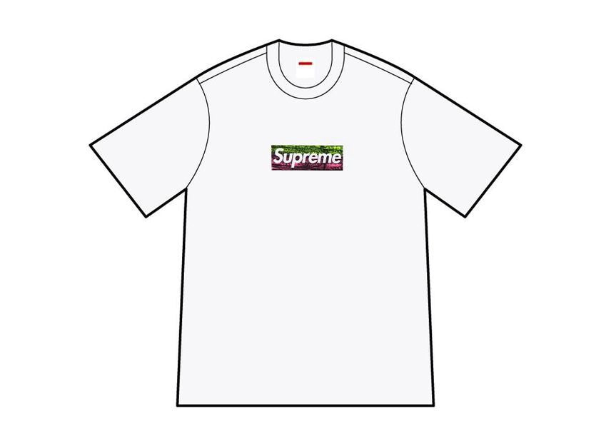 Supreme Los Angeles Fire Relief Box Logo Tee White