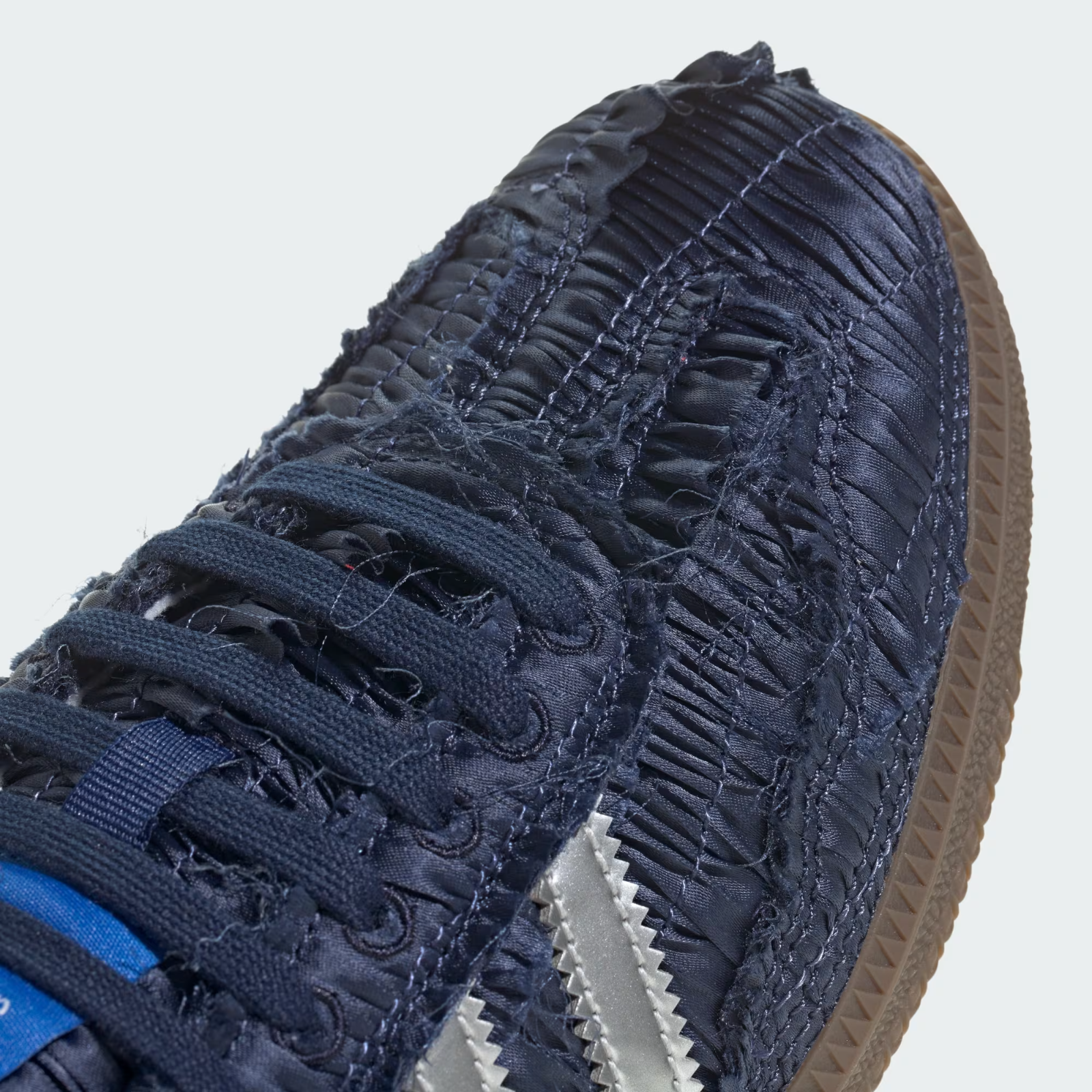 JP9282 Caroline Hu adidas Originals Samba Dark Blue Silver Metallic (Women's)