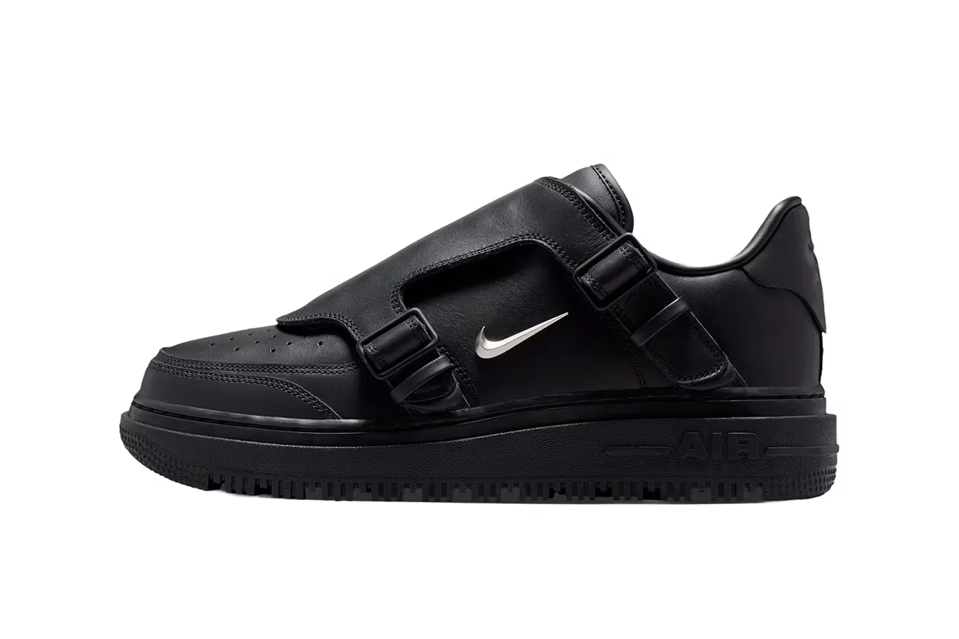 JA3822-010 Nike Air Force 1 Low Luxe "Black" (Unisex)