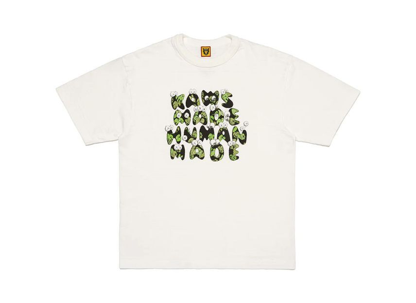 HUMAN MADE KAWS Kaws Made Graphic T-Shirt #4 White