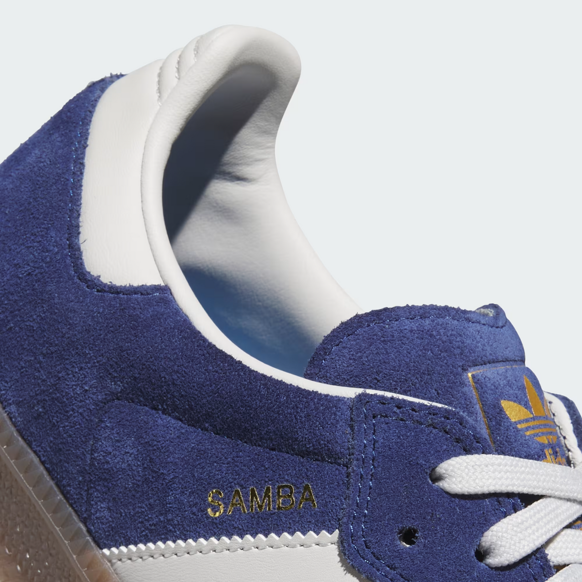 JP8523 adidas Originals Samba ADV Dark Blue Grey One Gum (Men's)