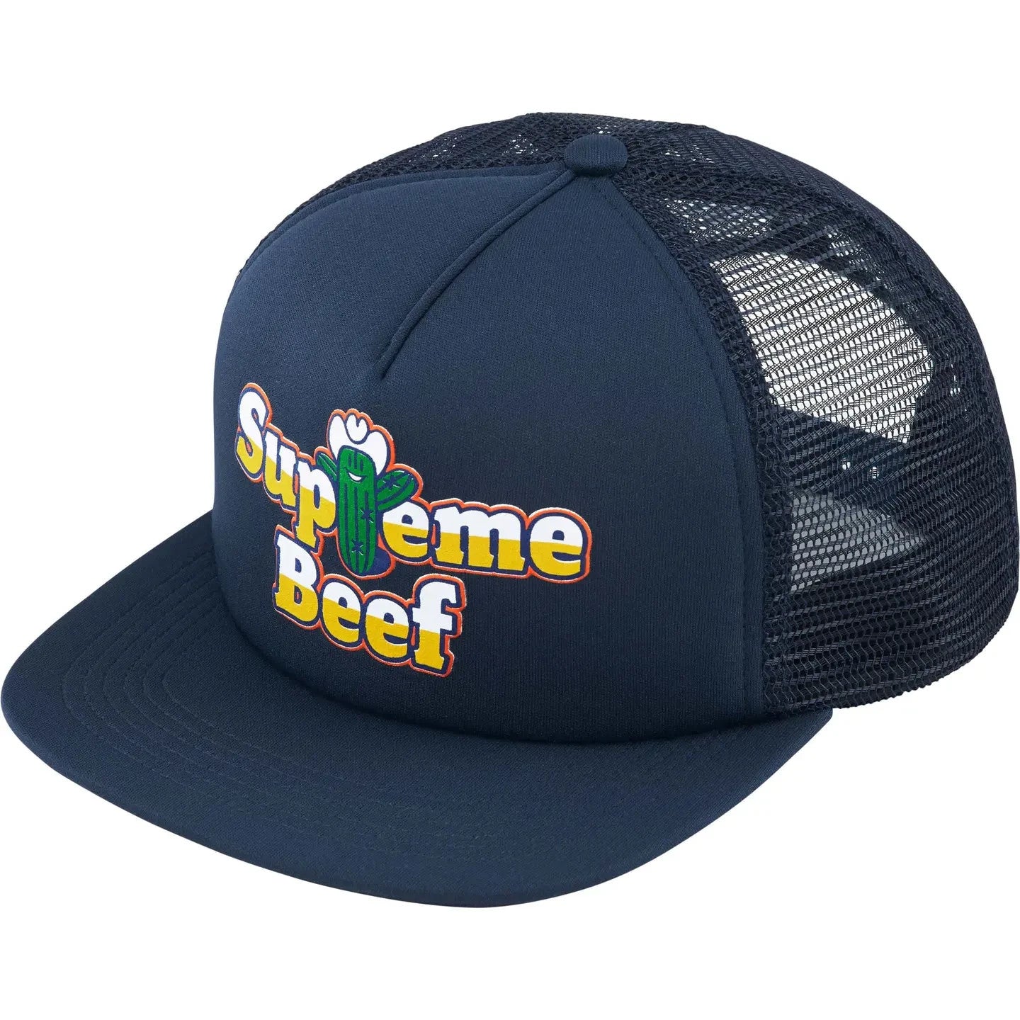 Supreme Beef Mesh Back 5-Panel Navy