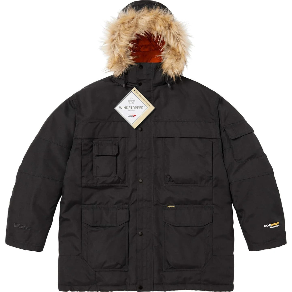Supreme Cordura Snorkel Coat Black