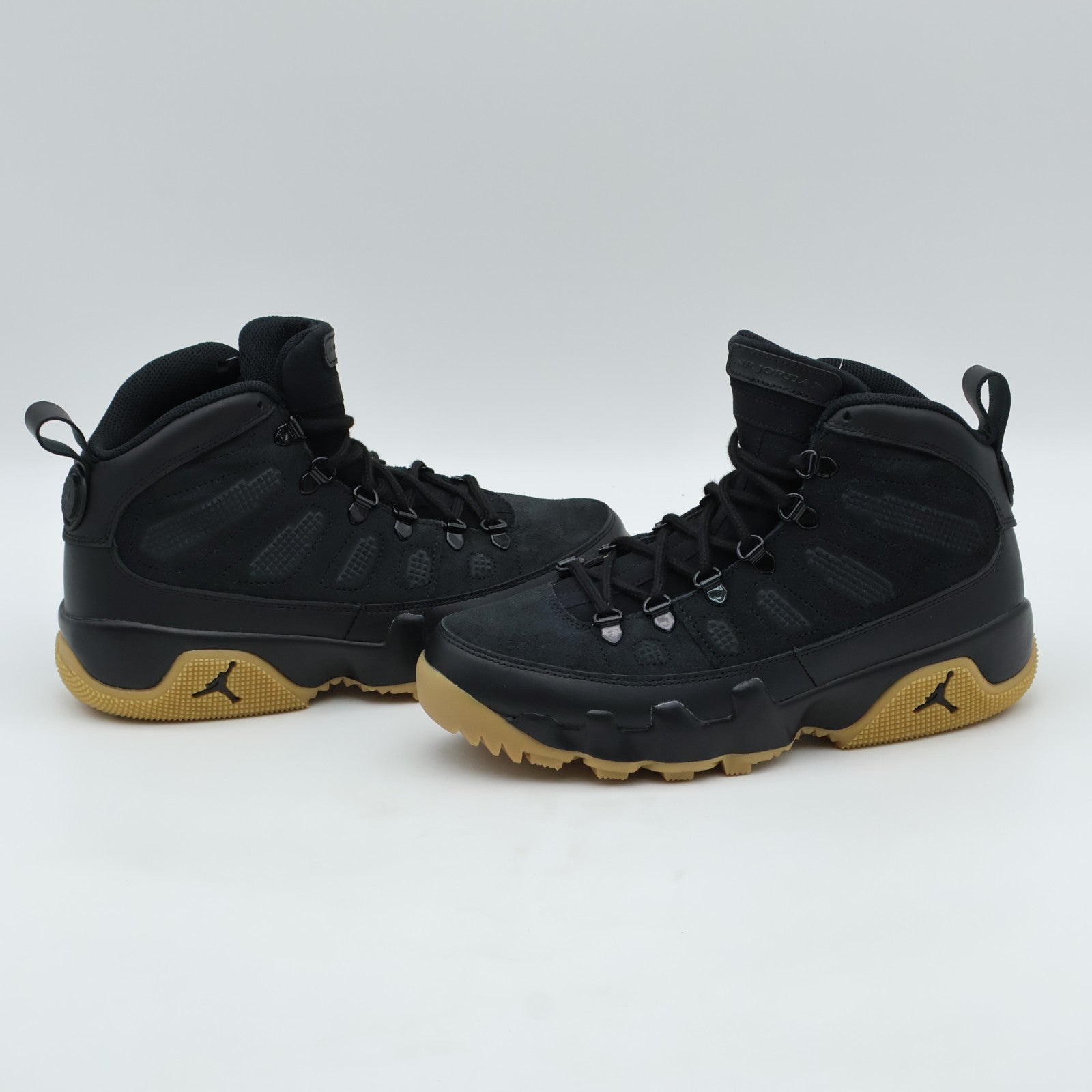 AR4491-025 Nike Air Jordan 9 Retro Boot Black Gum Light Brown (2025) (Men's)