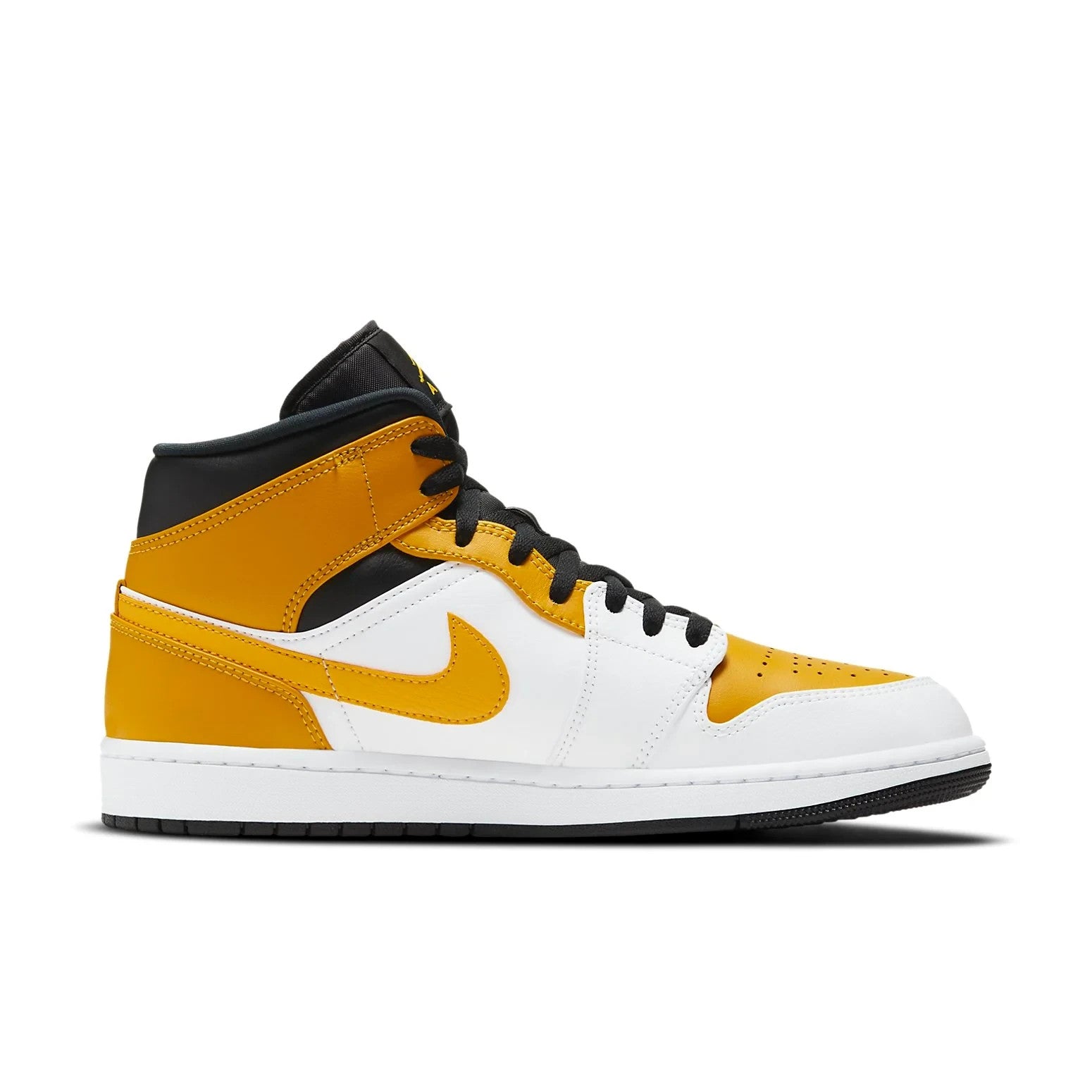 554724-170 Nike Air Jordan 1 Mid University Gold (Men's)