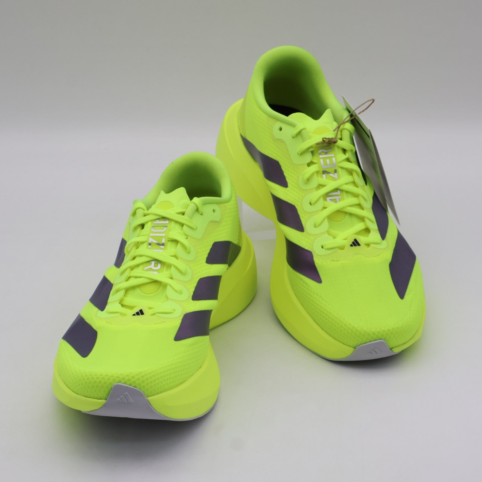 JR2024 adidas Adizero Evo SL Solar Yellow Aurora Plum Powder Plum (Men's)