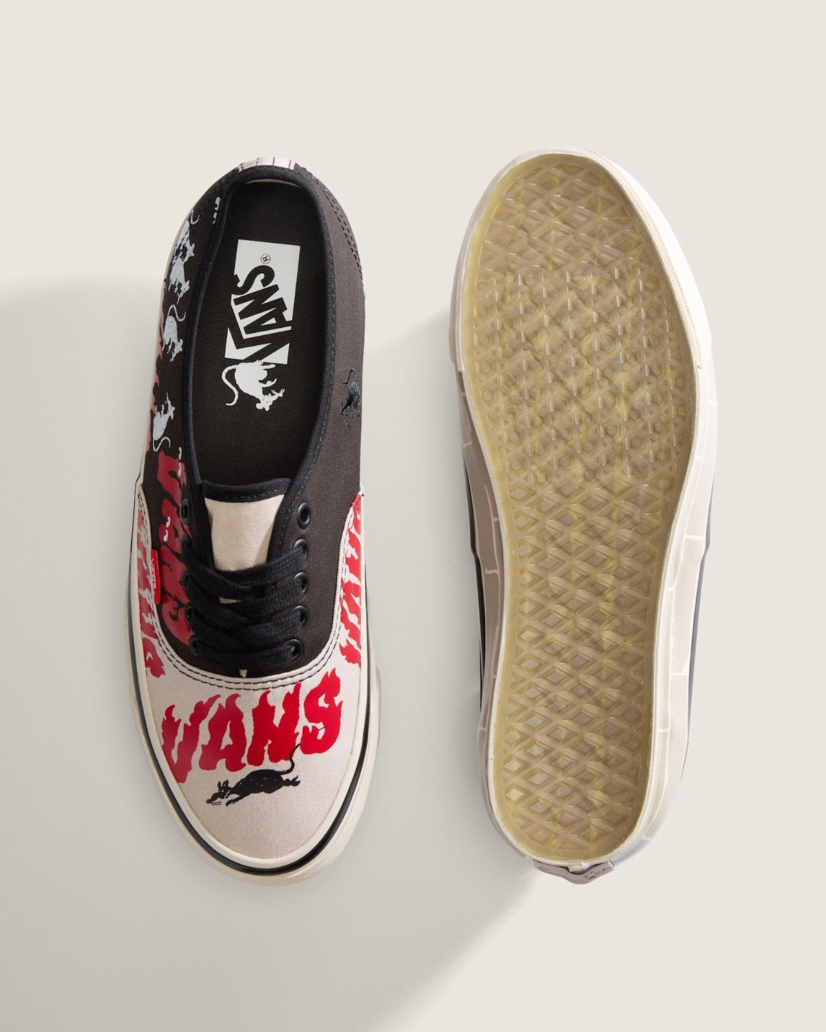 VN000EAKG2M Vans LX Authentic 44 Soon Easy Taupe Mist Faded Black (Men's)