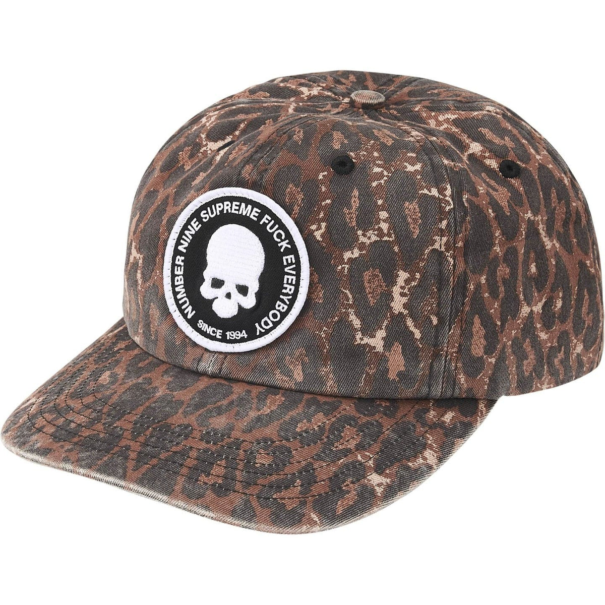 Supreme Number (N)ine 6-Panel Leopard