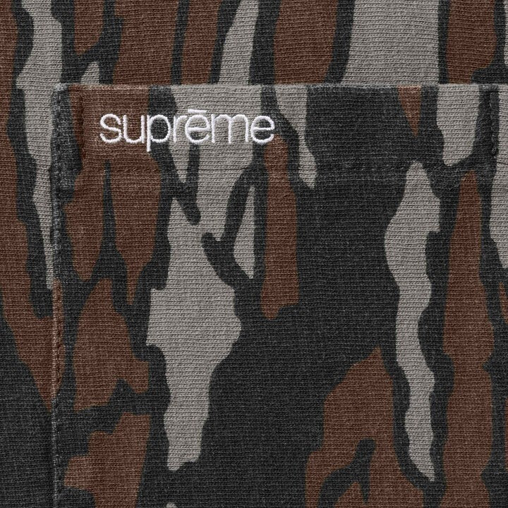 Supreme S/S Pocket Tee Mossy Oak Trebark Camo