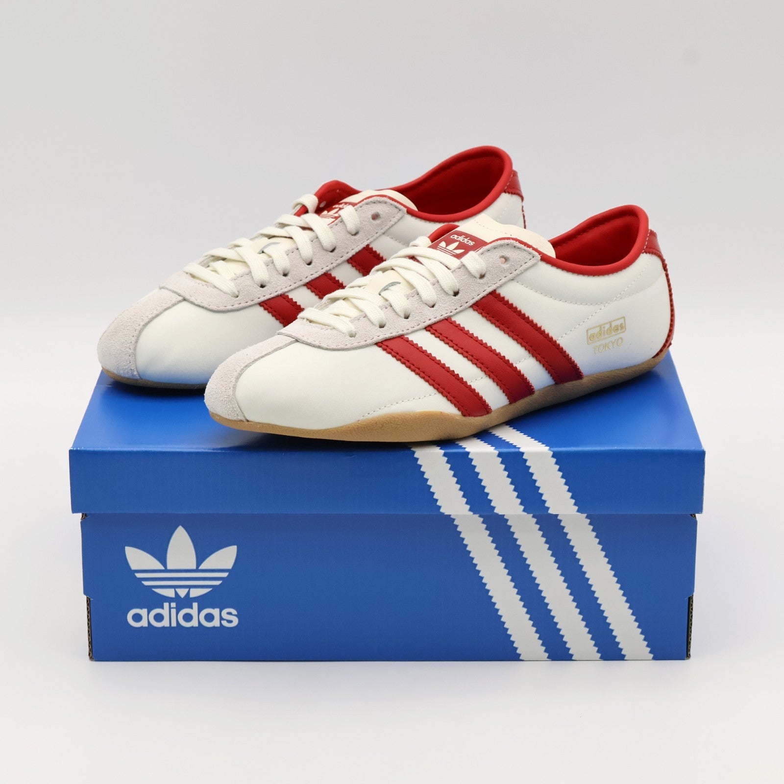JI3300 adidas Originals Tokyo Off White Better Scarlet Gum (Women's)