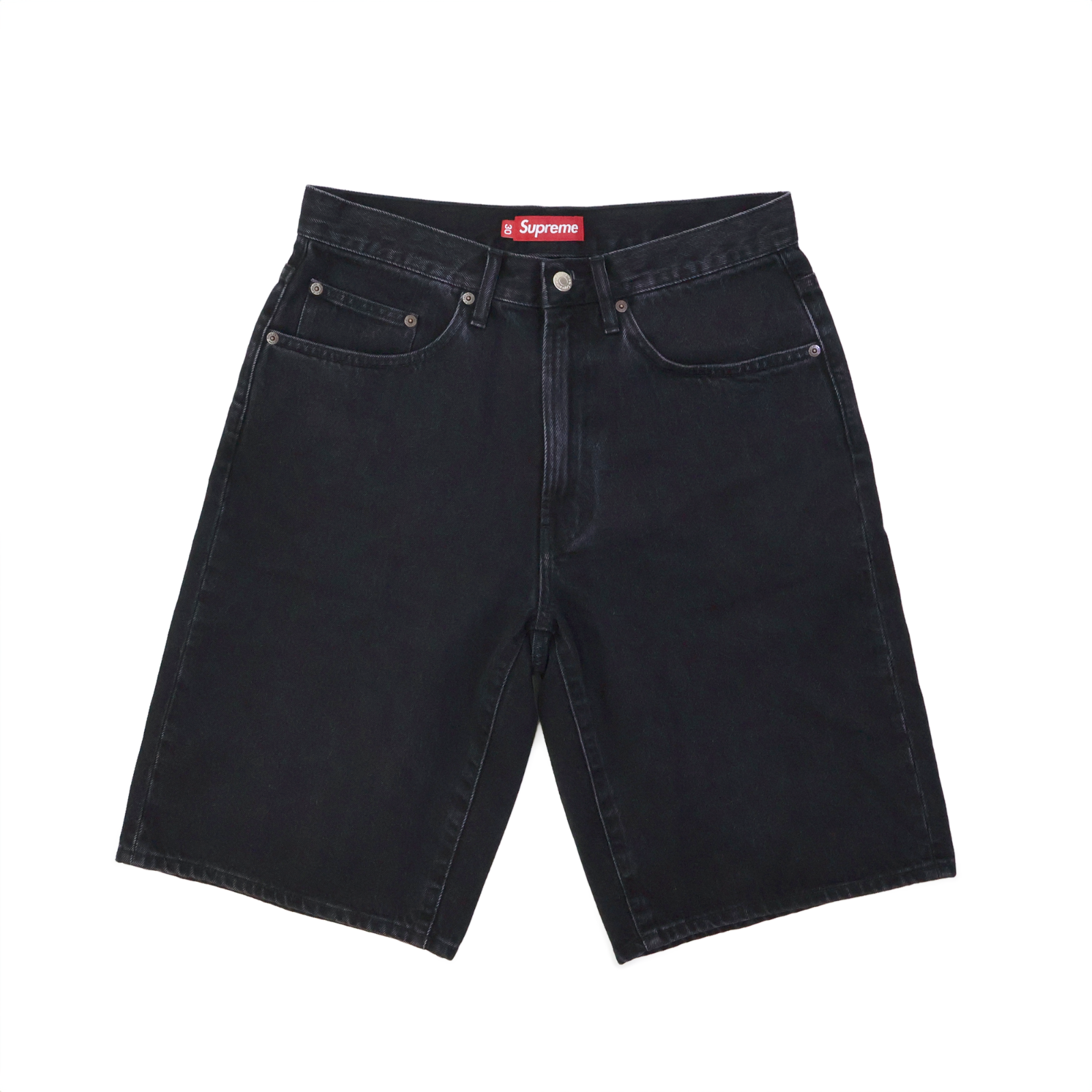 Supreme Baggy Denim Short Black