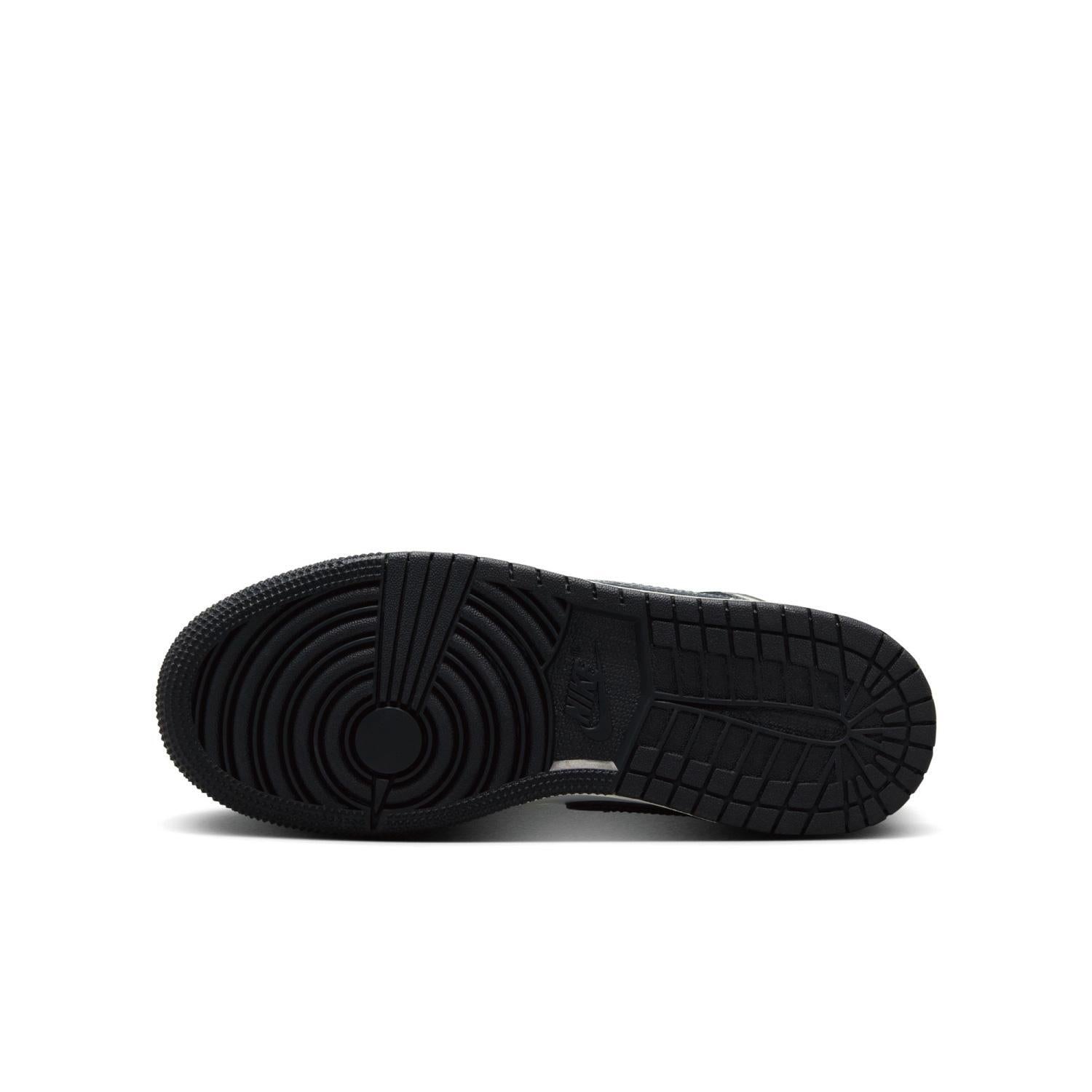 DQ8423-010 NIKE AIR JORDAN 1 MID GS BLACK OFF NOIR-SUMMIT WHITE (Men's)