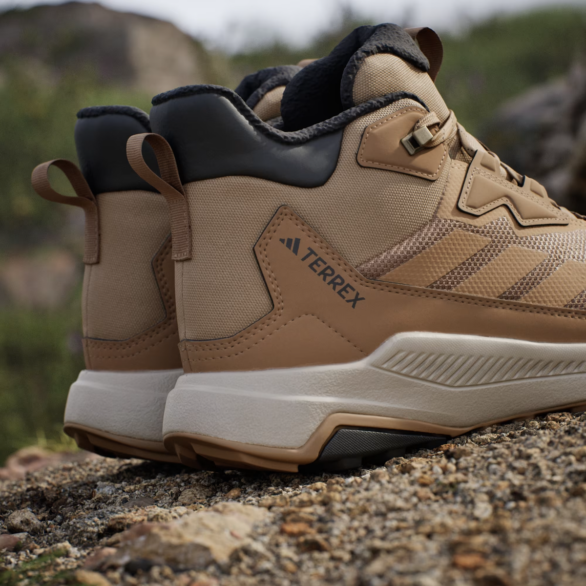 JS1431 adidas Terrex Anylander Climawarm Hiking Cardboard Core Black (Men's)
