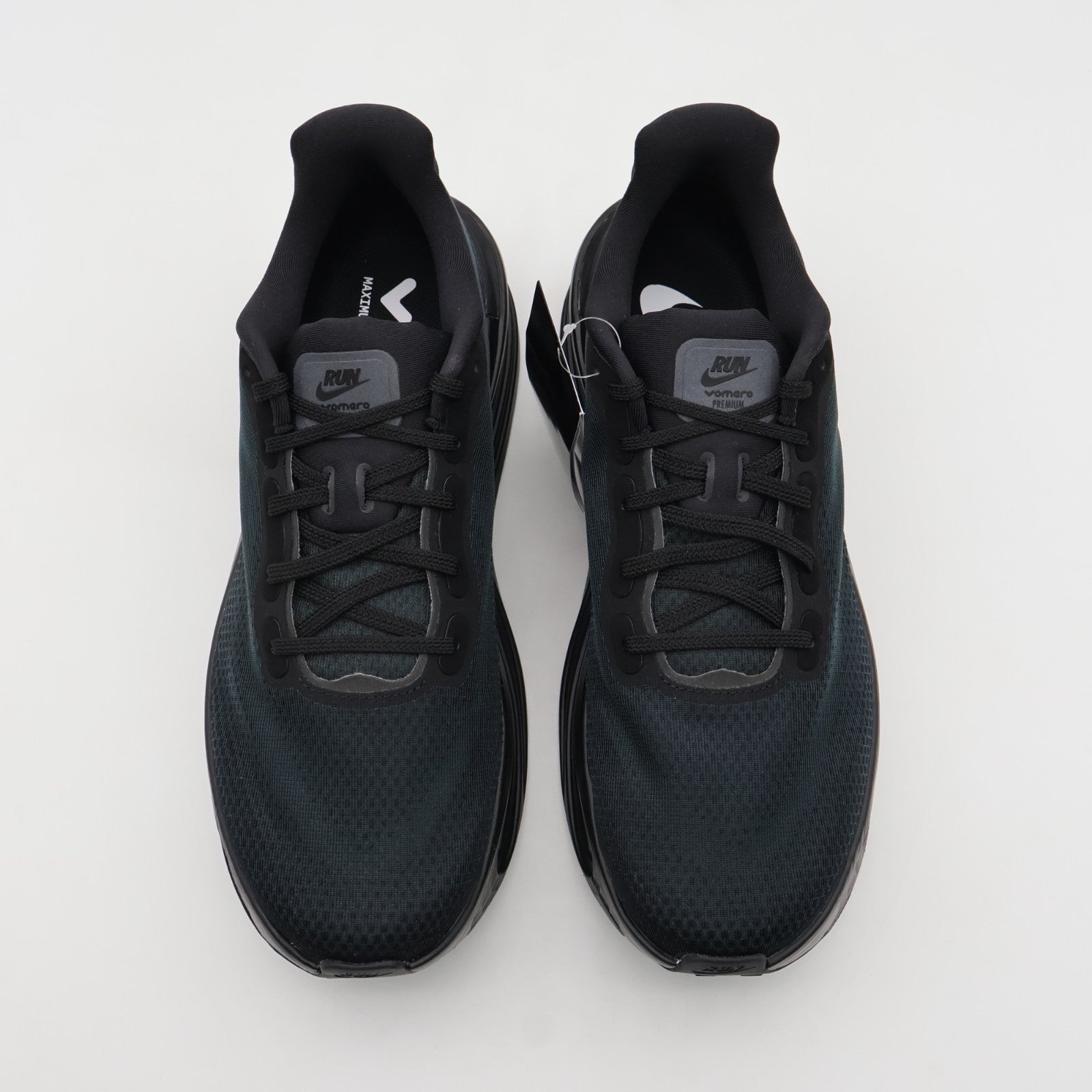 IQ0627-001 Nike Vomero Premium Chrome Mini Swoosh Black (Men's)