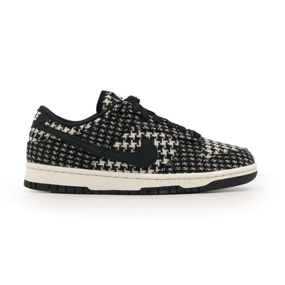 HQ5036-901 Harris Tweed Nike Women's Dunk Low Black Phantom (Women's