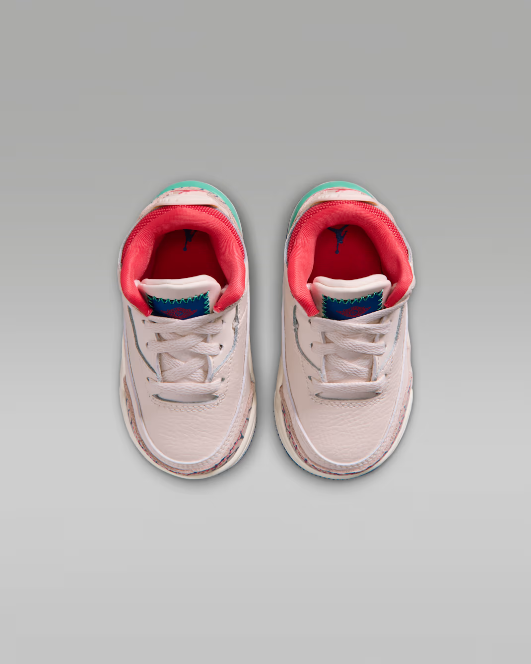 IO2075-100 Nike Jordan 3 Retro "Chalk/Track Red" (TD)