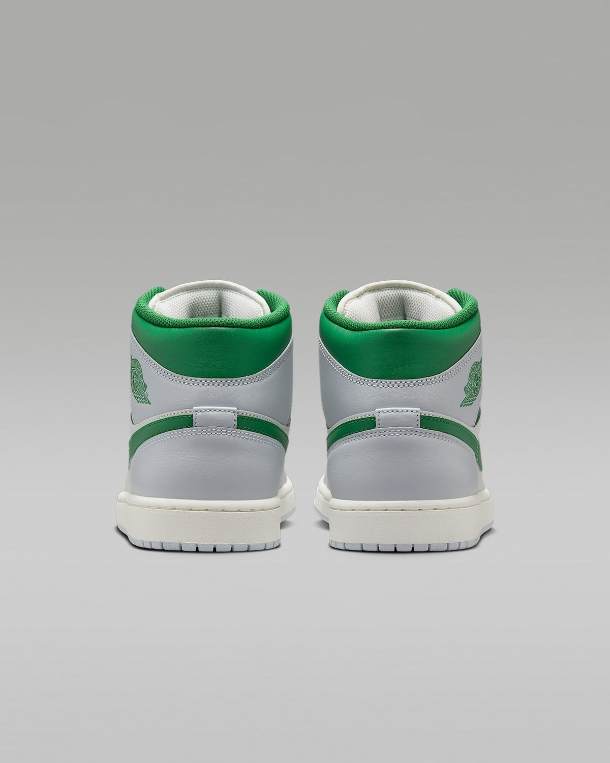 DQ8426-142 Nike Air Jordan 1 Mid Summit White Pure Platinum Sail Pine (Men's)