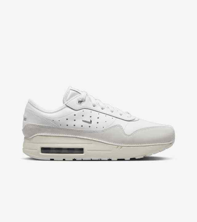 HM6690-100 Jacquemus Nike Air Max 1 SP Sail and Summit White (Women's)