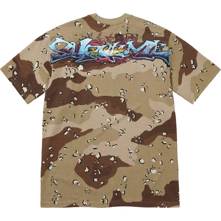 Supreme Tag Tee Chocolate Chip Camo