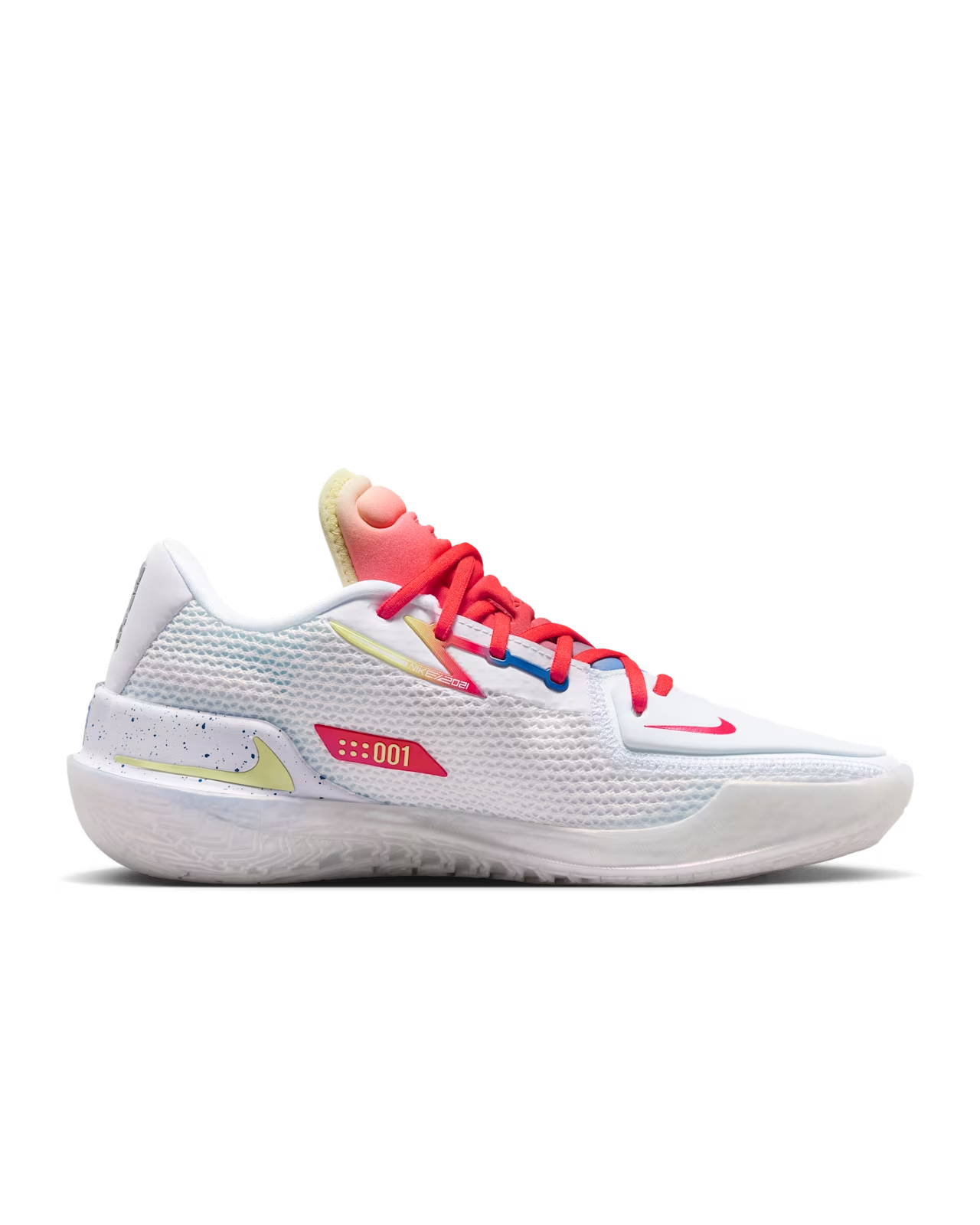 IU0779-100 TITAN Dylan Harper Nike GT Cut White/Chile Red (IU0780-100) (Men's)
