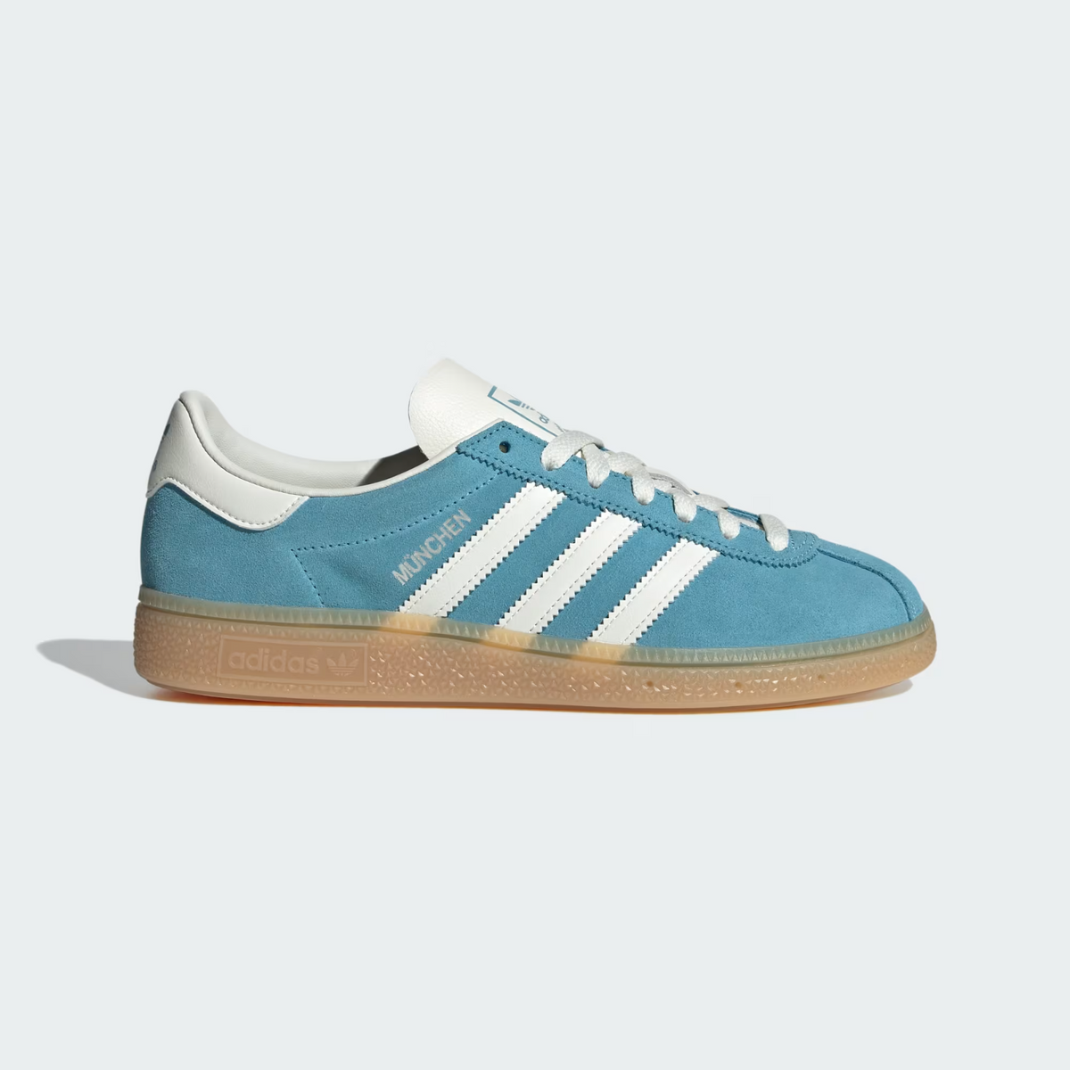 JS3991 adidas Originals Munchen Prilabdo Blue Off White Silver Metallic (Men's)