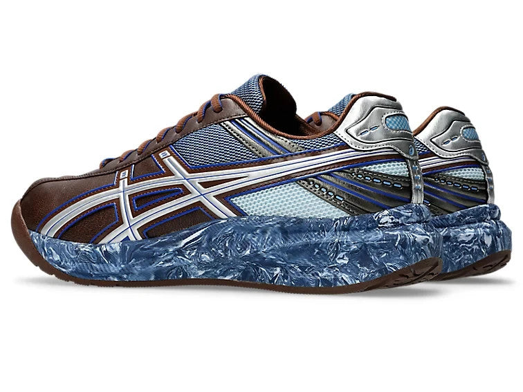 1202A544-200 Kiko Kostadinov Asics Women's LYASA FF 2 "Reddish Brown/Asics Blue"