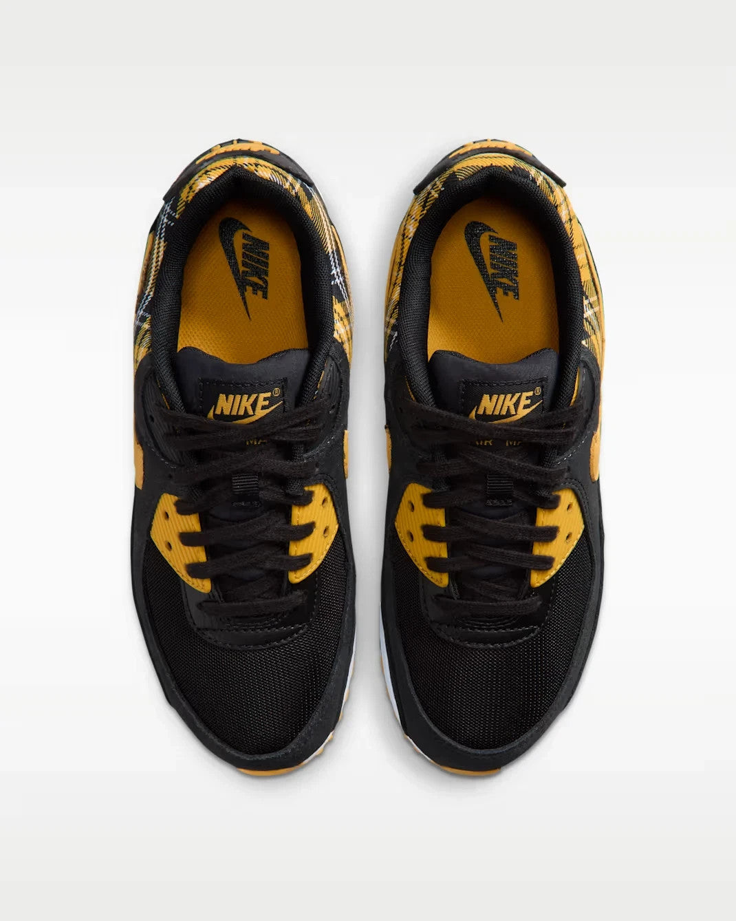 IR5598-001 Nike Air Max 90 "Yellow Plaid" (Women's)