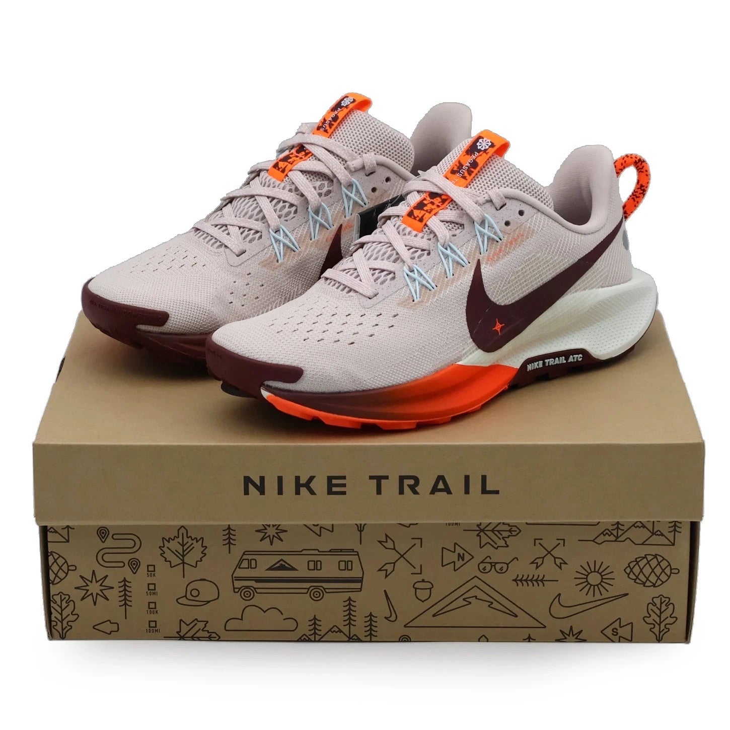 DV3864-600 Nike Pegasus Trail 5Trail Running Shoes Silt Red Hyper Crimson(Men's)
