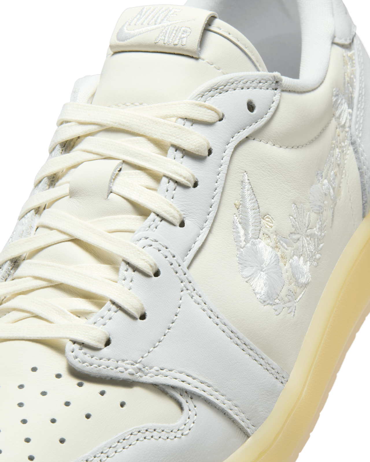 IF4391-100 Nike Air Jordan 1 Low OG Rabbit Floral Swoosh (Men's)