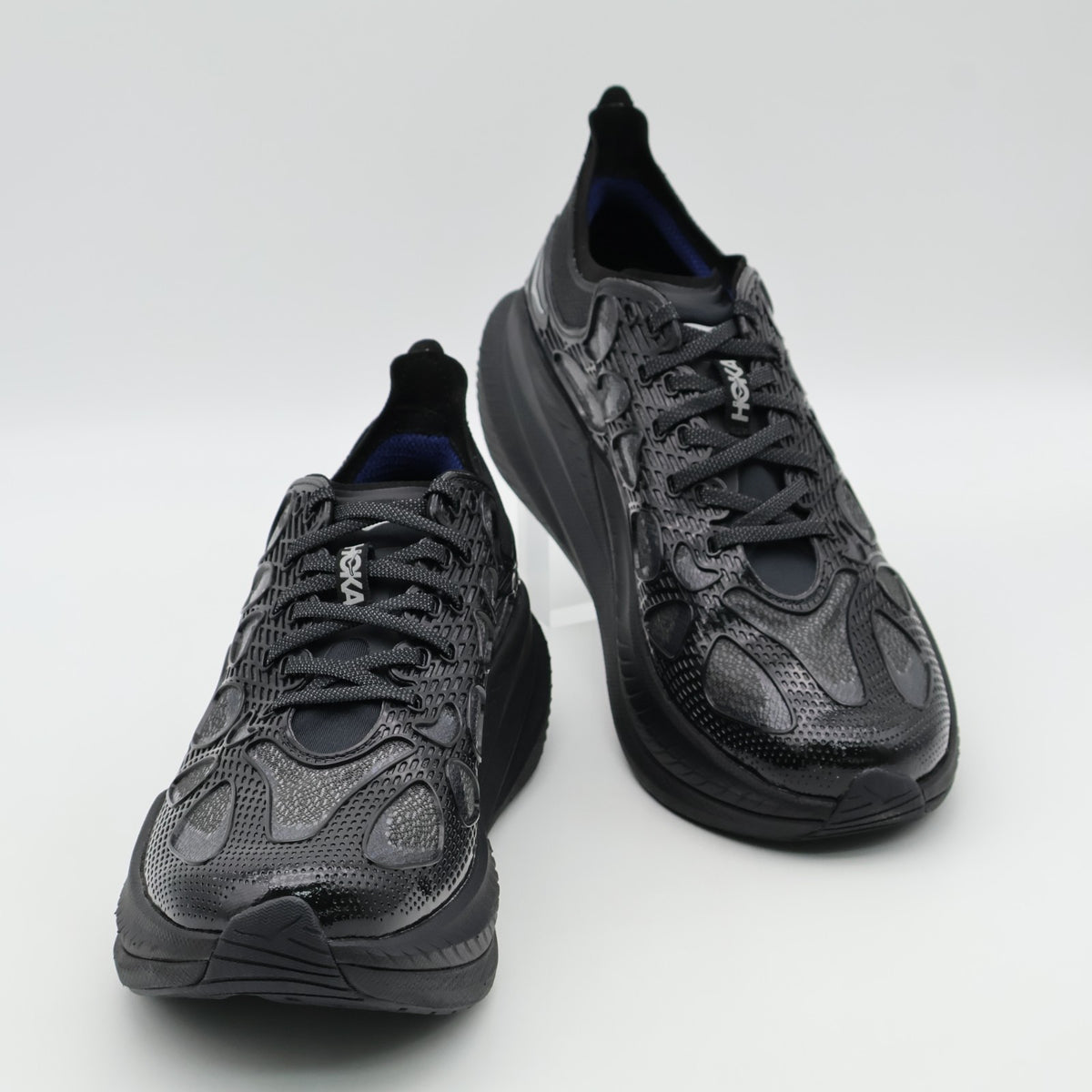 1168932-bmd Hoka Mach X Caged Black Midnightblued (Men's)