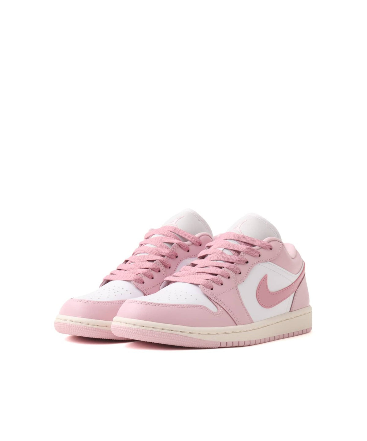 DC0774-607 Nike Women's Air Jordan 1 Low Iced Carmine Elemental Pink