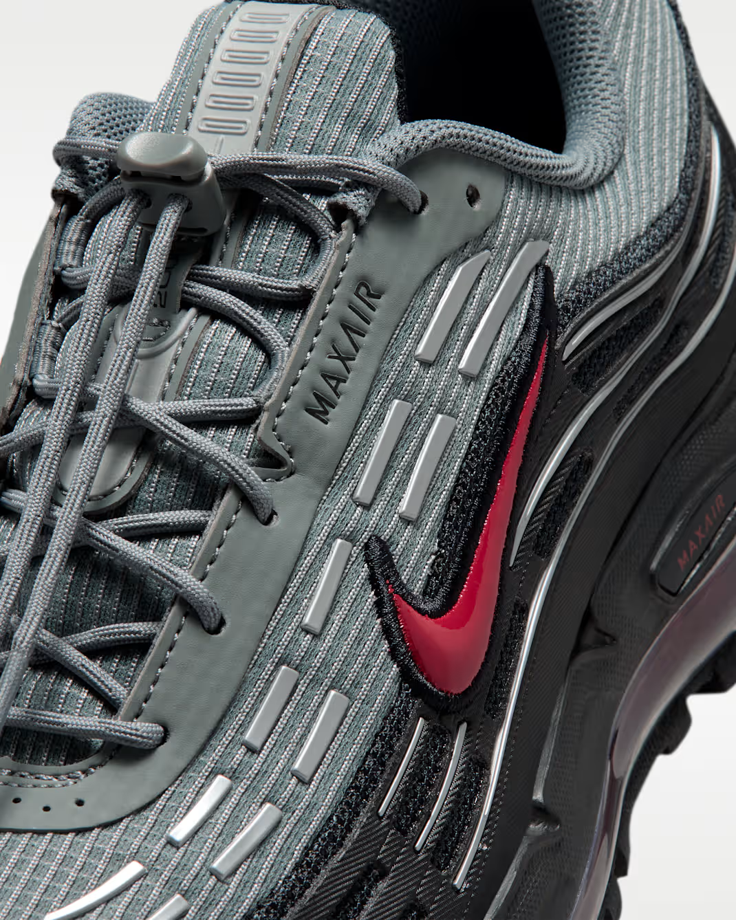 IO3037-003 Nike Air Max TL 2.5 Smoke Grey/Black/Dark Smoke Grey/Tough Red(Men's)
