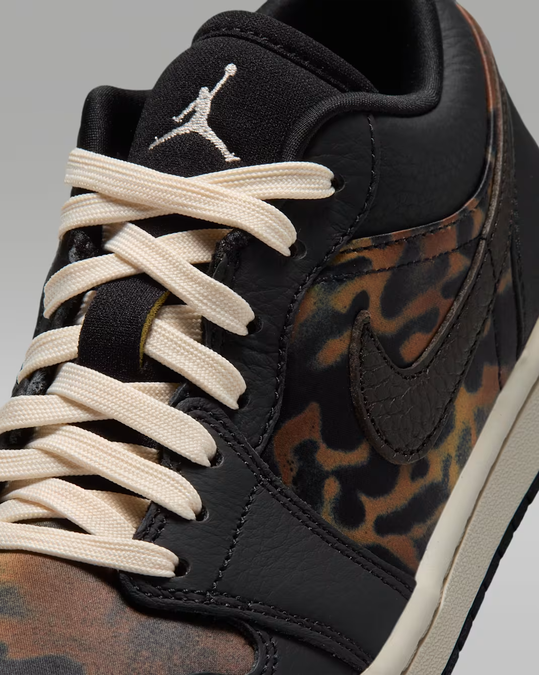 IQ5162-001 Nike Air Jordan 1 Low SE "Black/Velvet Brown" (Women's)