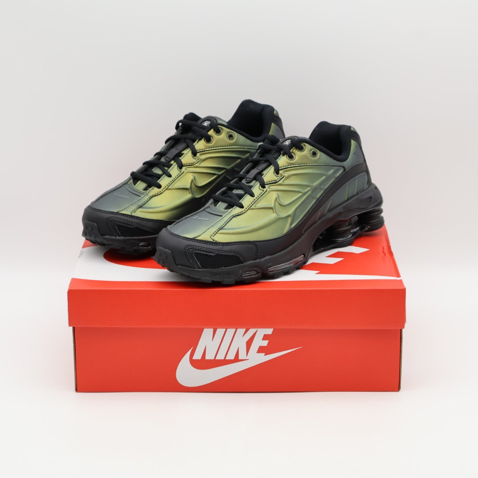 IH4468-001 Nike Shox Ride 2 Black Cargo Khaki (Men's)