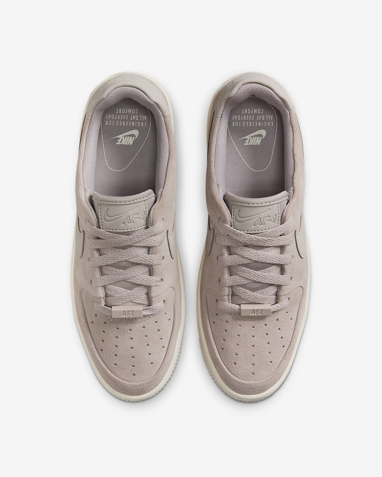AR5339-004 Nike Air Force 1 Sage Low College Grey Pale Ivory College (Women's)