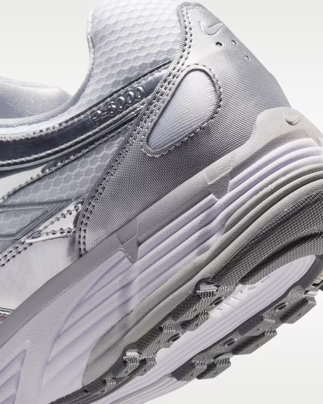 CN0149-100 Nike P-6000 "White/Metallic Silver" (Men's)