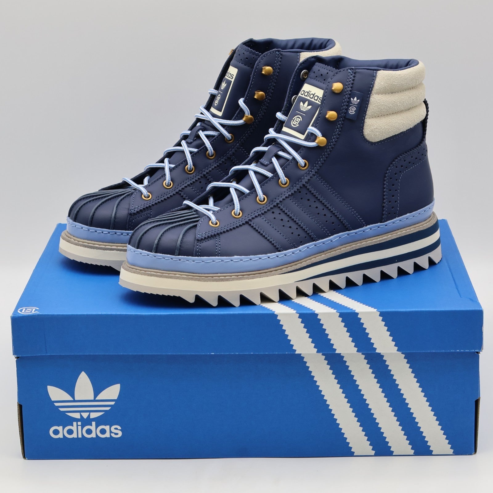 JQ1260 CLOT adidas Pro Model by Edison Chen Mineral Blue (Men's)
