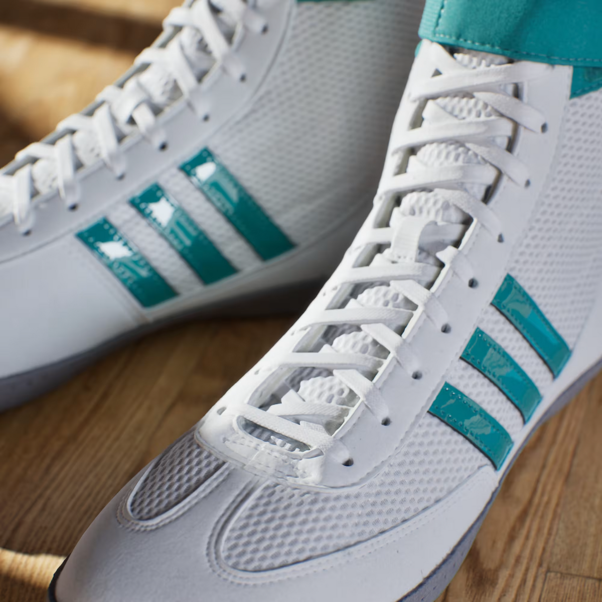 JQ4985 adidas Combat Speed 4 Cloud White/Pure Teal/Grey Three (Men's)